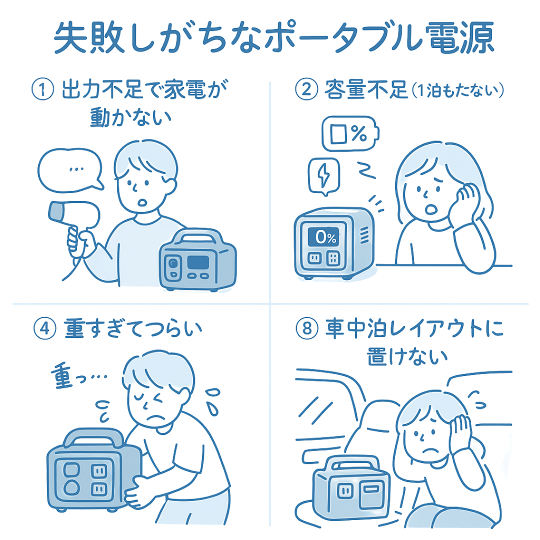 ポータブル電源タイプ診断