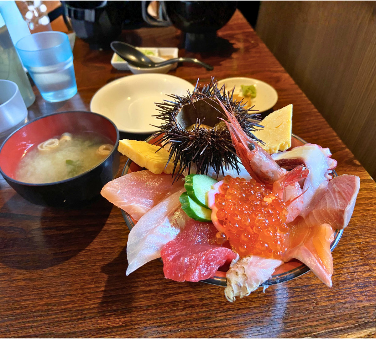 海鮮丼の写真