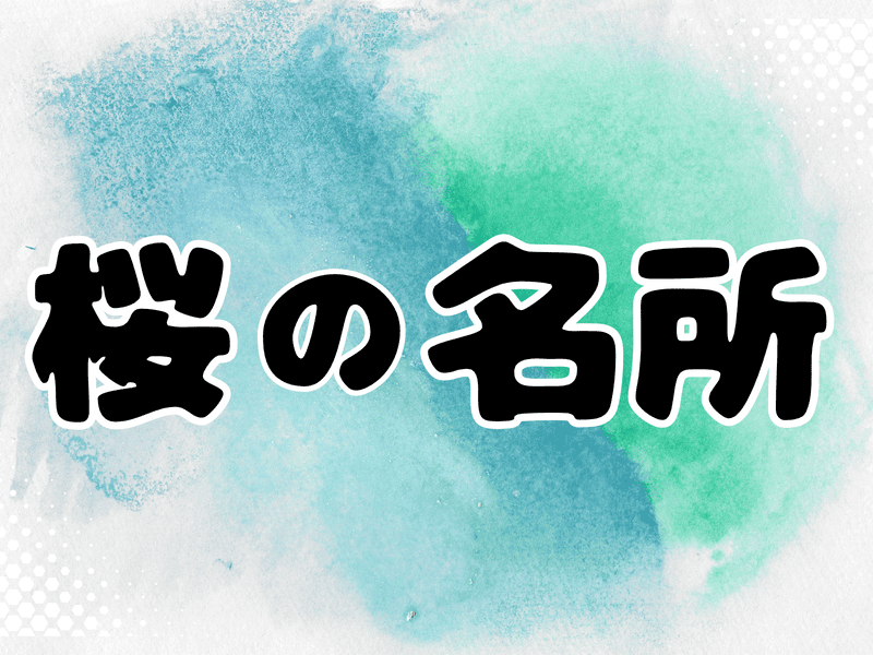 桜の名所